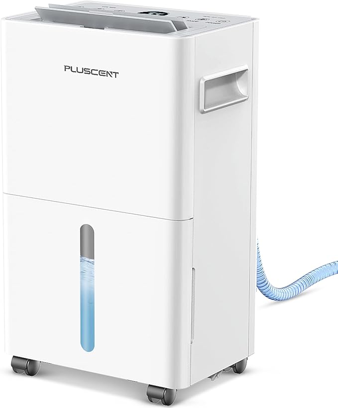 1,500 Sq. Ft Dehumidifier for Basement, 21 Pints Dehumidifiers for Home with Drain Hose, Quiet Operation, Smart Humidity Control, 3 Modes, Auto Defrost, 24H Timer, Portable for Bedroom, RV