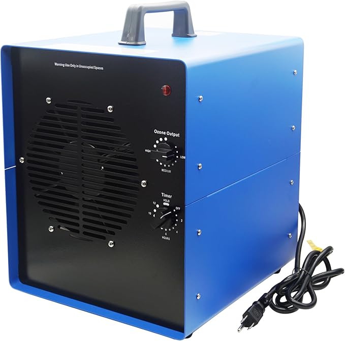 0zone Generator, 7000 Sq/Ft 0zone Machine Ionizer for Industrial, Commercial, Home, Car, Basement