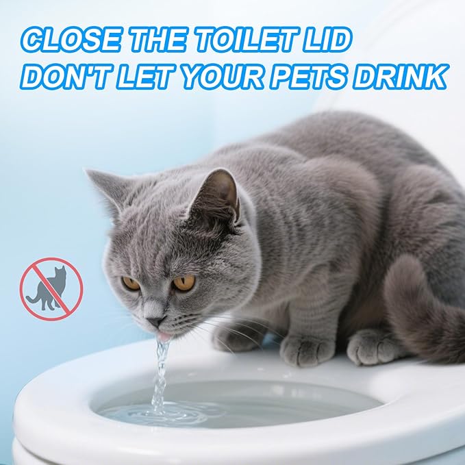 KIISIISO Toilet Bowl Cleaner Tablets 80 PACK, Automatic Bleach Toilet Tank Cleaners, Bathroom Long-Lasting Freshness, Slow-Releasing Powerful Deodorizing & Descaling