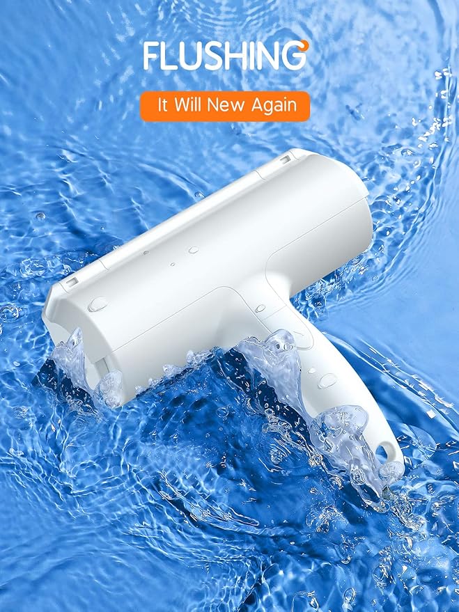 Pet Hair Remover - Reusable Cat and Dog Hair Remover for Couch, Clothes, Car Seat, Carpet, Bedding, Daily Use Self-Cleaning Pet Fur Remover, Portable Fur Removal Tool for Travel and Formal