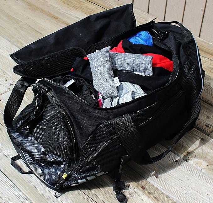 Jalousie Value Pack Set Mini Bamboo Charcoal Bags Natural Air Purifier, Shoe Deodorizer and Odor Eliminator Multi-Purpose Charcoal Bag (12 Pack, Shoe)