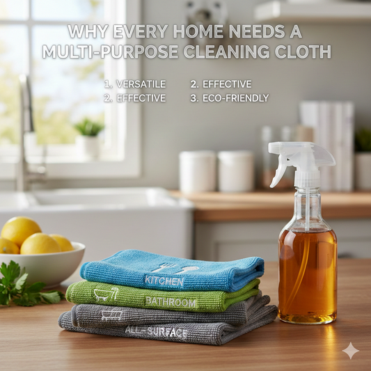 Why Every Home Needs a Multi-Purpose Cleaning Cloth Introduction