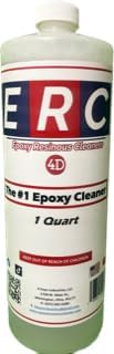 #1 Epoxy Cleaner – 1 Quart Concentrate | Makes 5+ Gallons | No Haze or Sticky Residue | Removes Tire Marks, Oil & Grime from Epoxy Floors, Garage Coatings & Sealed Concrete