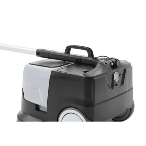 Battery Powered Walk Behind Mini Automatic Floor Scrubber Machine – Compact & Portable, 15” Cleaning Width, 90-Minute Runtime, 170 RPM – Ideal for Small Commercial Spaces, Offices, Retail & More