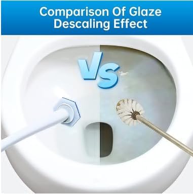 Disposable toilet brush head refill, with blue cleaner, 50 pcs