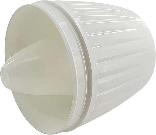 W10850126Fabric Softener Dispenser Cup，Compatible with Whirlpool Top Load Washers—Top Load Washer Fabric Softener Dispenser Cup，Fits MVWC215EW、MVWC415EW、MVWP475EW，Replaces W10680195 / W10777971