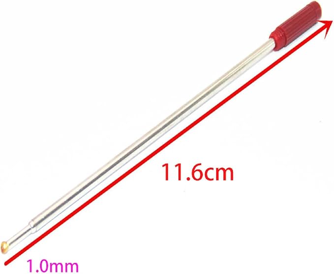 SEIWEI Ballpoint Pen Refill Replaceable Metal Ballpoint Pen Refills Oil Based Ink Smooth Writing School Office Stationery Red 1.0mm