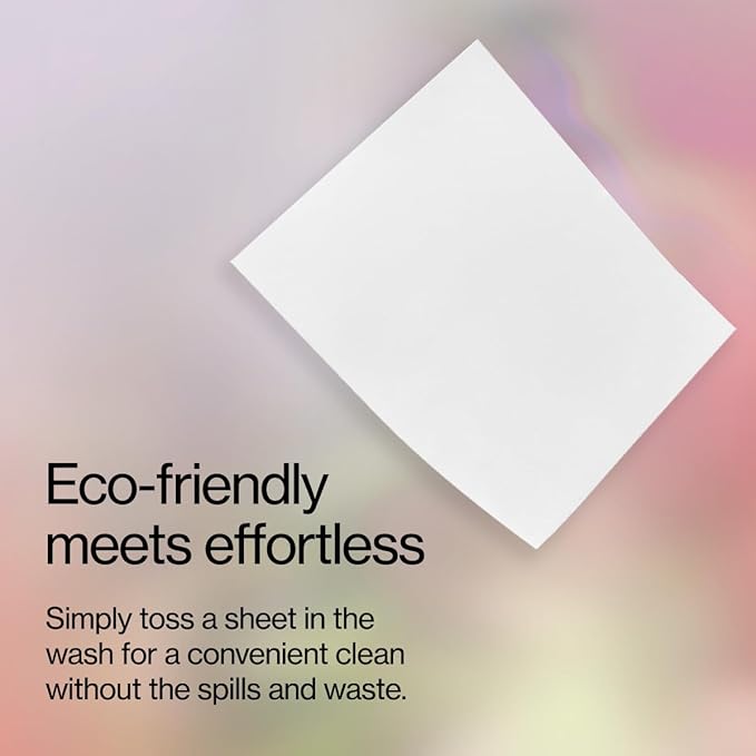 Laundry Detergent Sheets | Enzyme-Powered, Vegan, Paraben-Free | Sensitive Skin | Plastic-Free, Eco-Friendly, Travel-Ready Packaging (100 Loads – 2 Boxes, LULL Unscented)