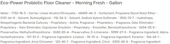 Neutron Industries Eco-Power Floor Cleaner 128oz (1 Gal)