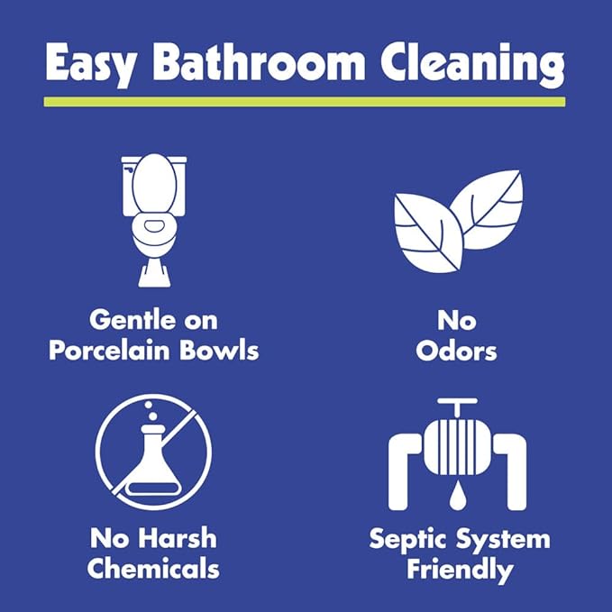 PUMIE Pumice Stone Toilet Bowl Cleaner (1-Pack) - Heavy Duty Scouring Stick for Toilet - Pumice Stone for Cleaning Rings, Bowls, Hard Water Stains, Lime, Rust, Sink - Includes Handle for Easy Use