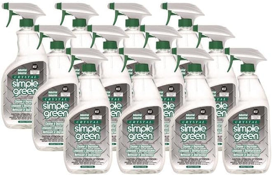 Crystal Industrial Cleaner/degreaser 24 Oz Spray Bottle 12/carton