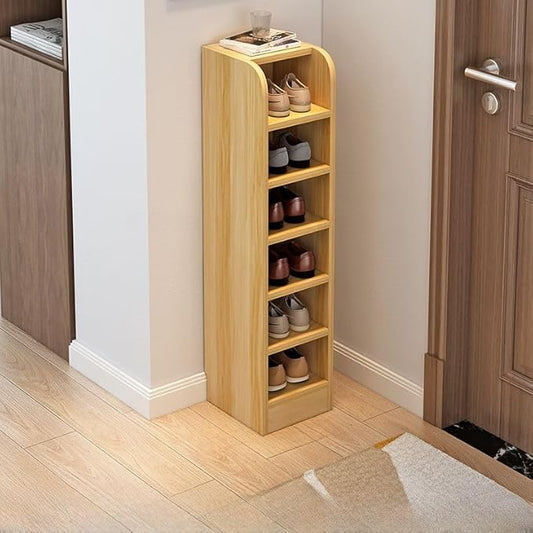 Large Capacity Tall Shoe Shelf Organizer for Closet Entryway Garage Storage Solution