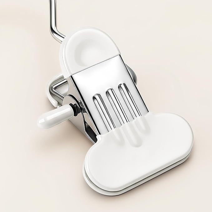 Wide 20 Pack Leggings Hangers for Closet, Metal Pants Hangers with Clips, Non-Slip Skirt Boot Jeans Hanger, Stackable Closet Organizer Space Saving White