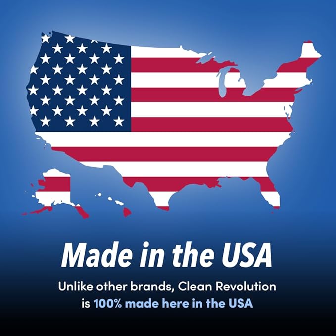 Clean Revolution SuperWash Dish Soap Spray 128oz Refill Supply Container, Ready to Use Formula, Citrus Fragrance, 1 Pack