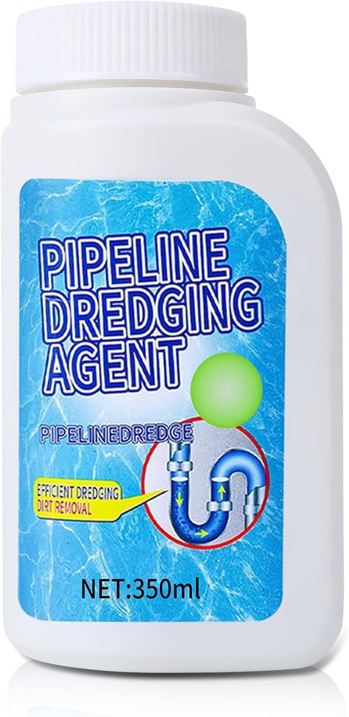 Pipeline Dredging Agent, Drain Clog Remover Agent, Powerful Quick Cleaning Drain Toilet Cleaner Tool, for Kitchen, Sink, and Toilet Pipelines