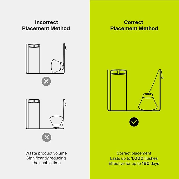 Ultra-Long Lasting Toilet Bowl Cleaner Tablets in Bottles, 3 Bottles, Automatic Long-Lasting Blue Toilet Cleaner, Large Capacity, Easy to Use