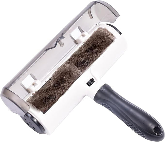 Katartizo Pet Hair Removal Tool, Pet Hair Remover - Lint Roller for Pet Hair - Cat and Dog Hair Remover for Couch, Furniture, Carpet, Car Seat, Reusable Lint Roller with Fur Bin, Pet Owner Essential ﻿