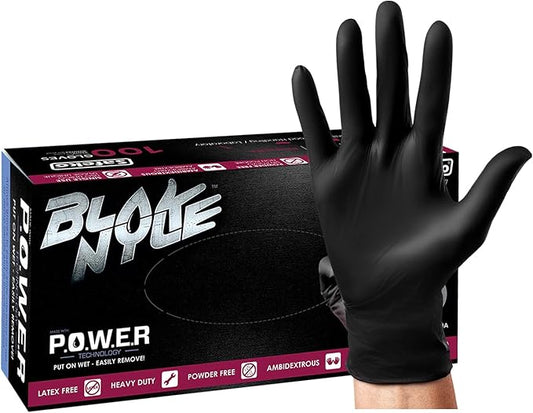 Medium Blak Nyle Gloves (1000 Count/Case)