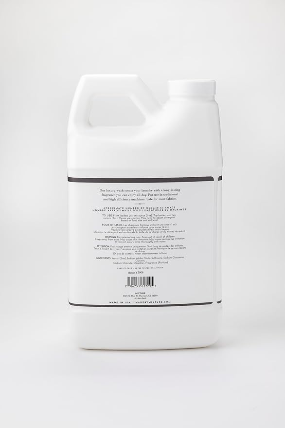 Mixture No 14 Black Pepper 64oz, Luxury Laundry Wash