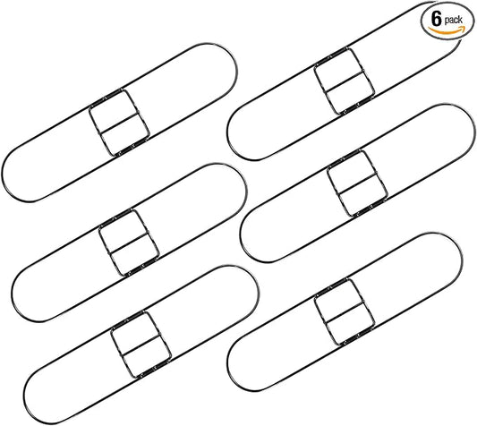 Matthew Cleaning Universal Commercial Clip-on Wire Industries Dust Mop Frame, 18 inch ( Pack of 6) Sold Seperately,Perfect for Floor Cleaning Home/Office/Lobby/Bathroom/Kitchen/Janitor