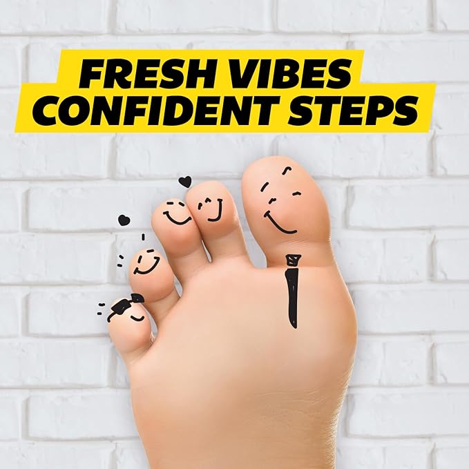 SILKA Odor Fighting Foot Powder & Shoe Deodorizer with Corn Starch Powder, Talc & Cooling Beads for Lasting Freshness, Absorbs Sweat & Excess Moisture, 6 Oz