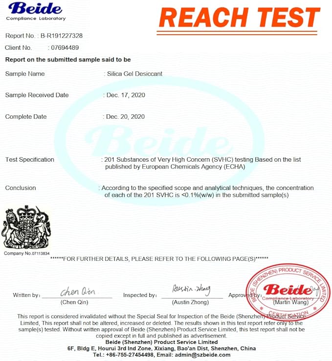 5g x 100 Packs Fonday Food Grade Silica Gel Desiccants Packs Moisture Absorbers Dehumidifier for Food Storage, Electronics, 3D Filament & Safes