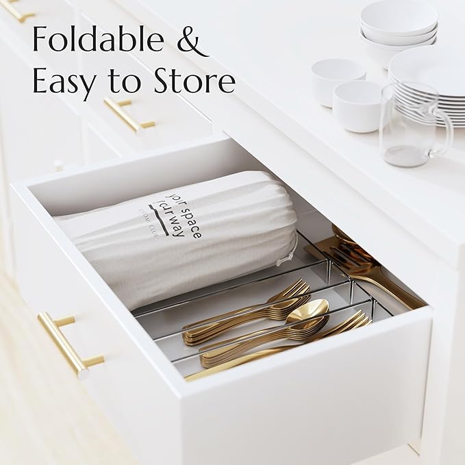 Stone Drying Mat for Kitchen Counter - Collapsible Diatomaceous Earth Dish Drying Stone - Fast Absorbent Stone Dish Drying Mat for Dishes and Pots (White Marble)