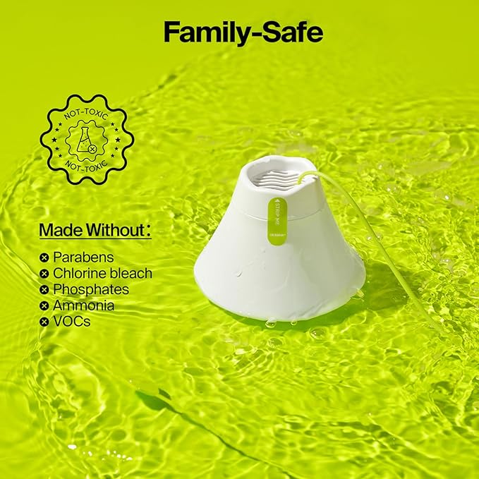 Ultra-Long Lasting Toilet Bowl Cleaner Tablets in Bottles, 3 Bottles, Automatic Long-Lasting Blue Toilet Cleaner, Large Capacity, Easy to Use