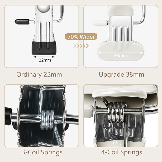 Wide 20 Pack Leggings Hangers for Closet, Metal Pants Hangers with Clips, Non-Slip Skirt Boot Jeans Hanger, Stackable Closet Organizer Space Saving White