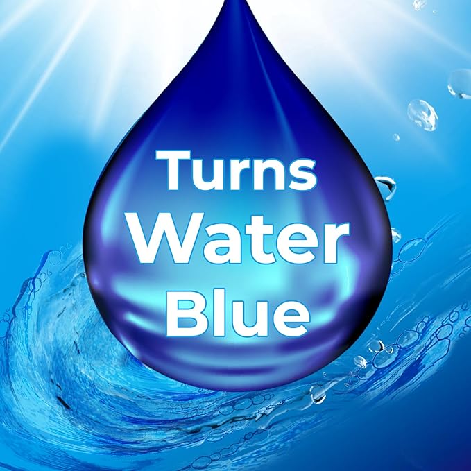 Toilet Bowl Cleaner Blue Active Rim Hanger – Ocean Scent, 2 × 1.8 OZ (50g), Lasts Up to 2 Months, Cleans & Deodorizes with Every Flush