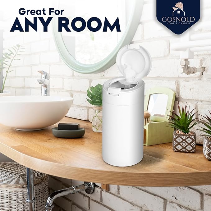 Extra Large Refillable Disinfecting Wet Wipes Dispenser (White) | Fits Clorox, Lysol, Bleach, Sanitizing Wipes | Durable Reusable Wipes Holder for Kitchen, Bathroom, Office | Gosnold Home & Garden