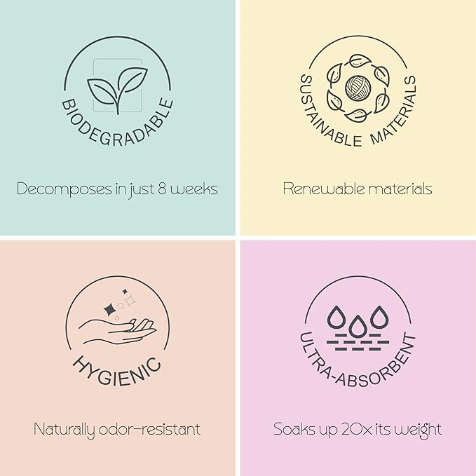 Swedish Dishcloths - 12 Pack | Made in Germany | Ultra-Absorbent, Reusable Cellulose Sponge Cloths for Kitchen | No-Odor, Eco-Friendly Cleaning Wipes | Water-Based Ink | Leaves