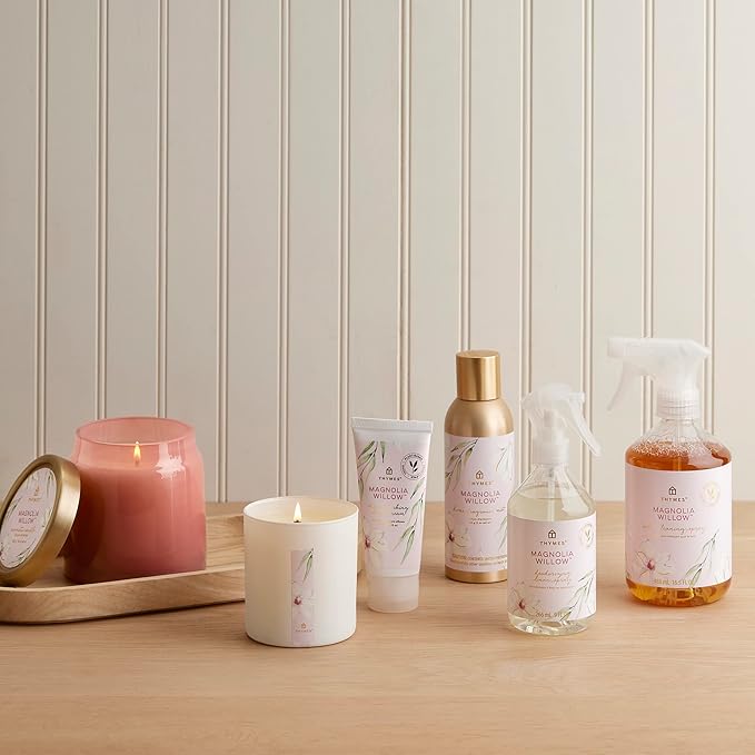 Thymes Home Fragrance Mist – Room Air Fresheners for Home Long Lasting – Air Freshener Spray – Premium Home Fragrance – Airy Notes of Willow, Magnolia, Mandarin & Jasmine (Magnolia Willow, 3 oz)