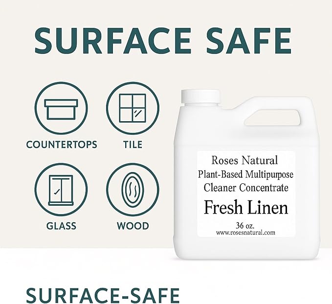 Patchouli Multipurpose Cleaner Concentrate, 36 oz | Plant-Based, Non-Toxic, Biodegradable | Streak-Free Cleaning for Kitchen, Bathroom, Glass & Floors, Made in the USA