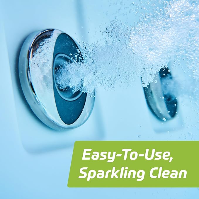 Velocity Jetted Bathtub Cleaner – Complete Jetted Tub, Jacuzzi & Whirlpool Cleaner Effectively Removes Soap Scum, Grime, and Biofilms from Jets, Pipes, & Tubes