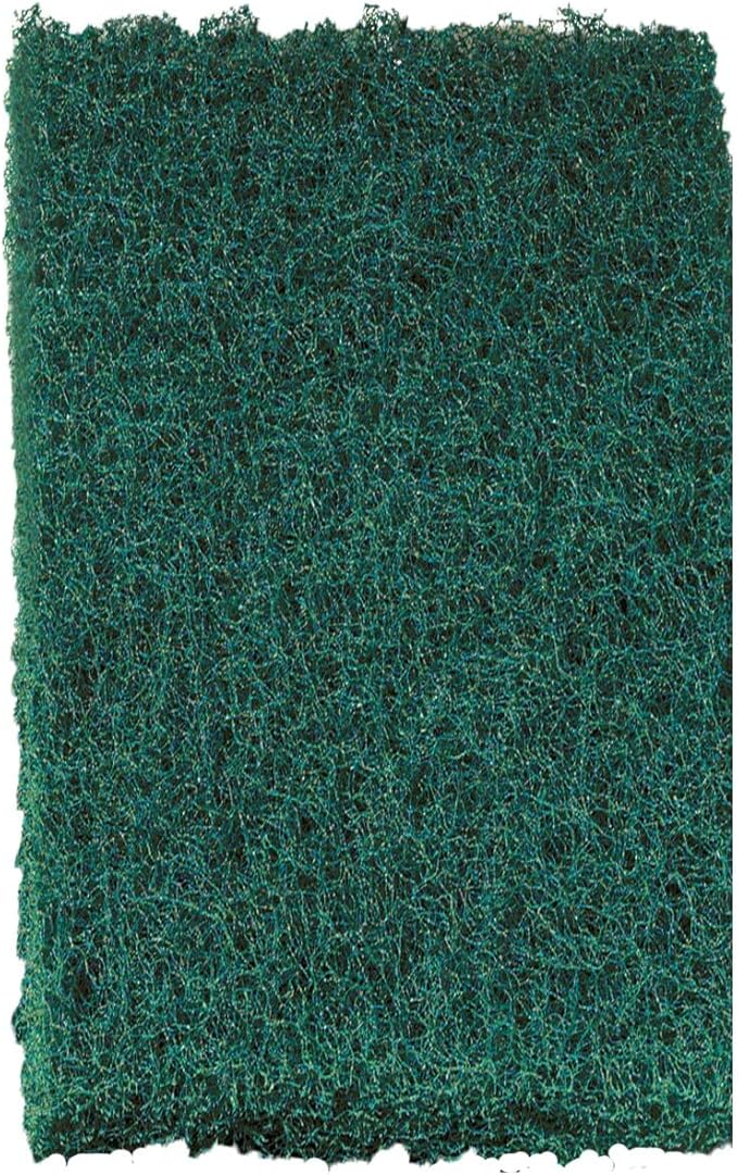 Scotch-Brite Heavy Duty Scouring Pad, Dish Scrubber for Kitchen + Outdoor, 8 Scrub Pads for Uncoated Pots and Pans, Cast Iron Cooktops, Grill Grates, Oven Racks, & BBQ, Durable, Long-Lasting