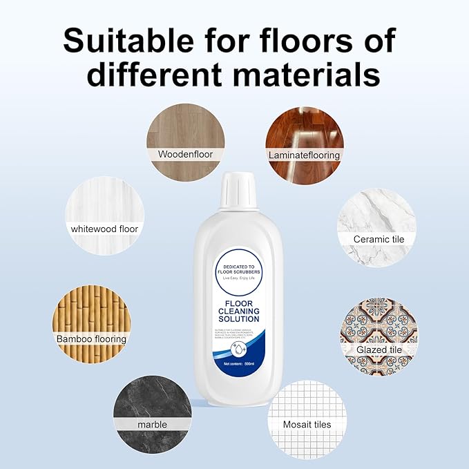 Floor Cleaner Solution Compatible With Tineco Cleaning Solution, The Deodorizing & Cleaning Liquid Suitable With All Wet & Dry Vacuum Mop Cleaner, Deep Cleans Low-Foam Delivers Clog Free,Pet Friendly