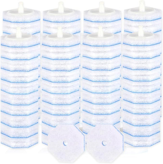 80 Count Disposable Toilet Wand Refills for Toilet Wand, 5X Cleaning Power Scrubber Refill, Bathroom Cleaning Supplies, No Falling Apart, Fresh Fragrance