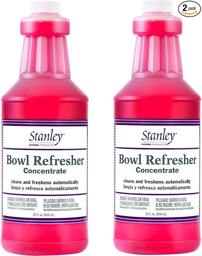 STANLEY HOME PRODUCTS Bowl Refresher Concentrate – Cleans and Freshens Toilets Automatically – 32 fl. oz. (2 Pack)