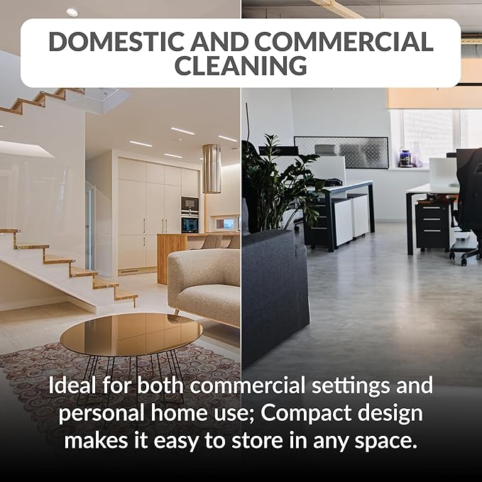 Prolux Core 13 inch Electric Floor Buffer Scrubber and Polisher Machine - All Floor Surfaces