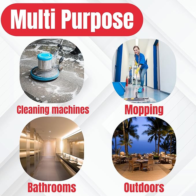 Commercial Multi-Purpose Enzyme Cleaner & Odor Eliminator | Pet & Human Urine, Stains & Odors | Carpet, Laundry, Bathroom, Drain & Trash Deodorizer | Dog, Cat, Organic Waste Remover (1 Gallon)