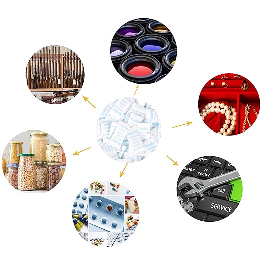 0.25 Gram 15000 Pack Silica Gel Packets, Dessicant Packets, Silica Gel Packs, Moisture Absorbers for Food Storage, Food Safe Desiccant Dehumidifiers