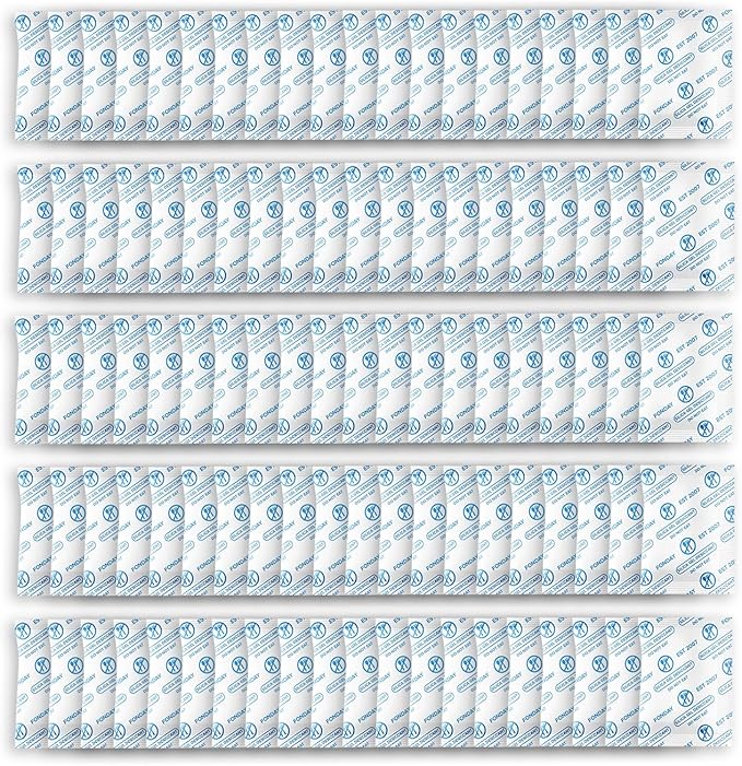 2g x 1000 Packs Fonday Food Grade Silica Gel Desiccants Packs Moisture Absorbers Dehumidifier for Food Storage, Electronics, 3D Filament & Safes