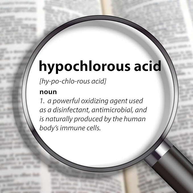Hypochlorous Acid Wipes Starter Kit – 100 Count Dry Wipes with 32 oz Organic HOCl Cleaning Solution– Disinfecting Wipes for Skin, Baby, Pet & Home in a Reusable Container