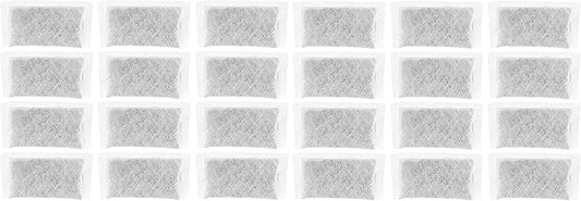 Nispira Replacement Activated Charcoal Water Filter Sachets Compatible with Megahome CO-Z Other Countertop Water Distiller, 24 packs