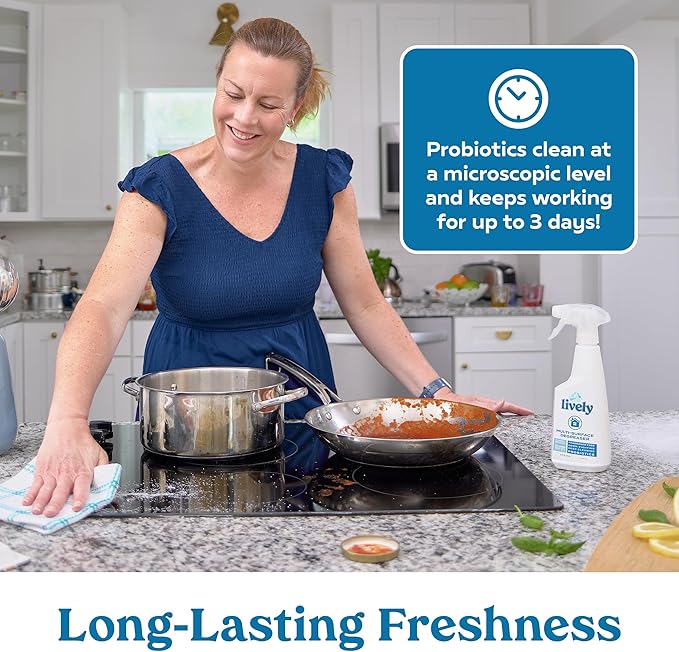 Lively Deep Clean & Stain Removal Bundle – Multi-Surface Degreaser and Laundry Stain Remover