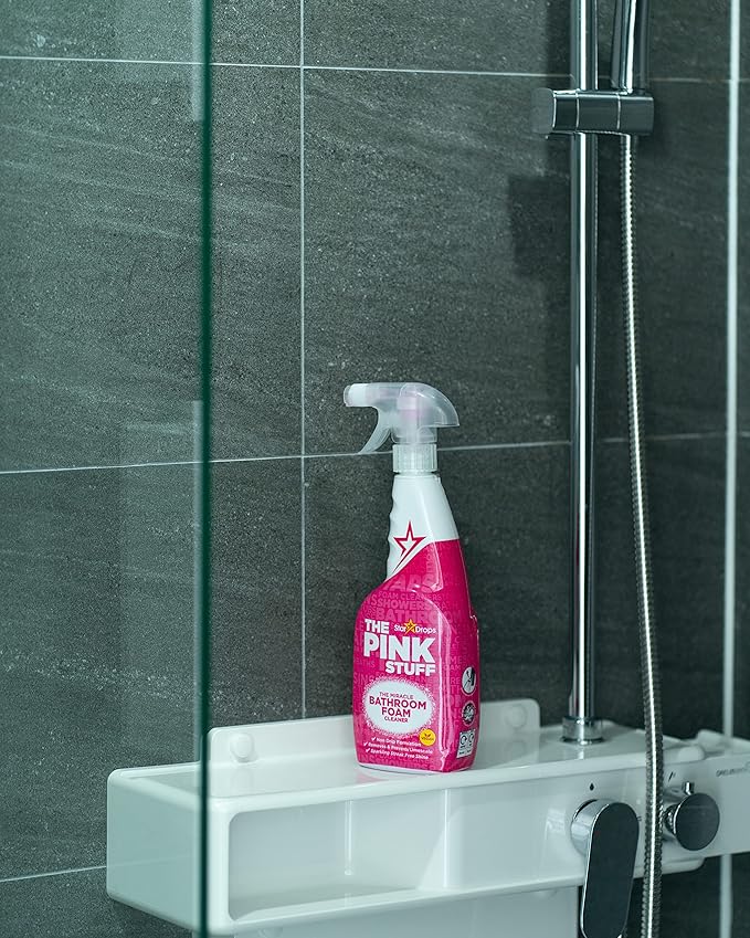 Stardrops - The Pink Stuff - Miracle Bathroom Foam Cleaner 750ml - Baths, Tiles, Soap Scum, Limescale, Streak Free